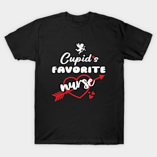 Cupid's Favorite Nurse T-Shirt